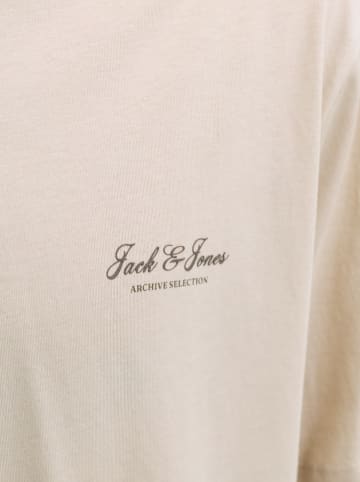 Jack & Jones 3-delige set: shirts "Jjearchive" beige/kaki/antraciet