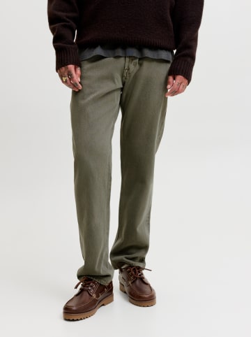 Jack & Jones Spijkerbroek "Jjichris Jjoriginal" - loose fit - groen