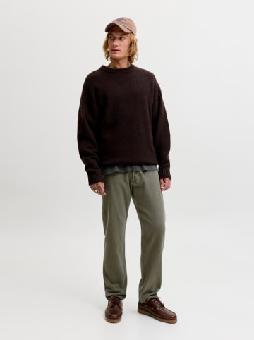 Jack & Jones Dżinsy "Jjichris Jjoriginal" - Loose fit - w kolorze zielonym