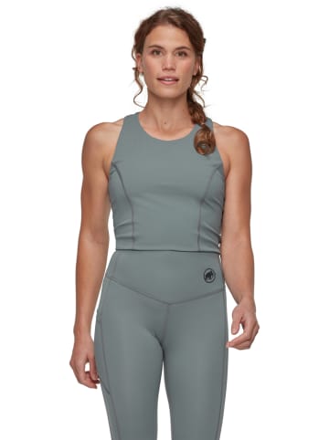 Mammut Top funkcyjny "Massone" w kolorze szarym
