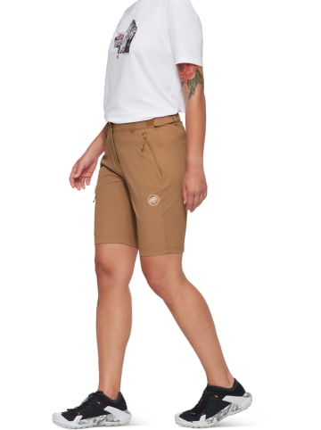 Mammut Szorty funkcyjne "Runbold IV" w kolorze jasnobrązowym