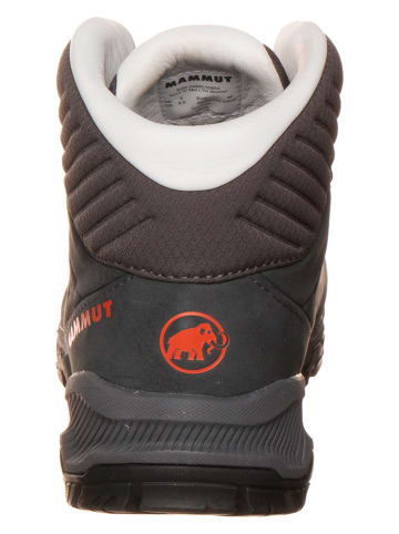 Mammut Skórzane botki trekkingowe "Nova IV Mid LTH" w kolorze antracytowym