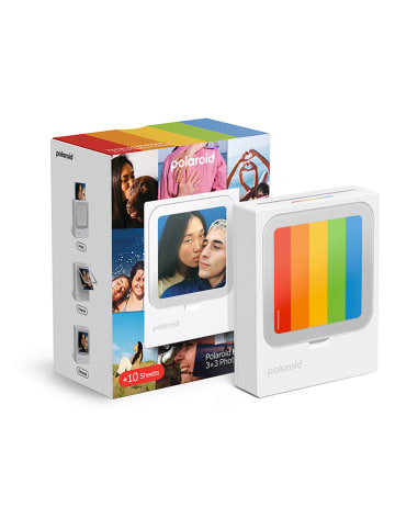 Polaroid Fotodrucker "Hi Print 3x3" in Weiß