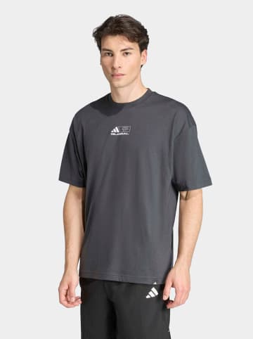 adidas Koszulka sportowa w kolorze antracytowym