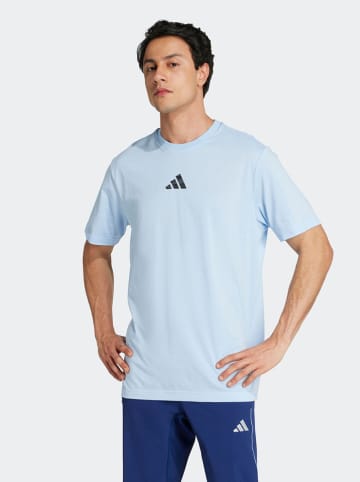 adidas Trainingsshirt in Hellblau
