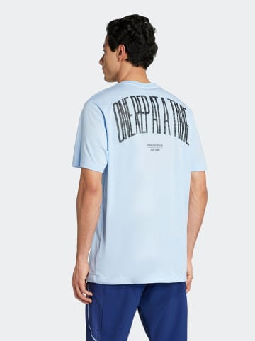 adidas Trainingsshirt lichtblauw