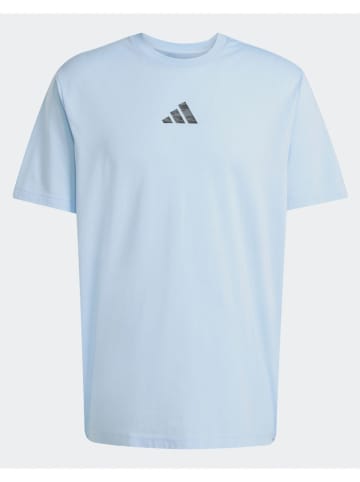 adidas Trainingsshirt in Hellblau