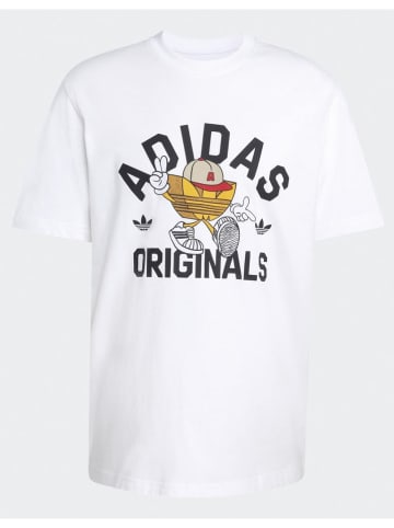 adidas Shirt in Weiß