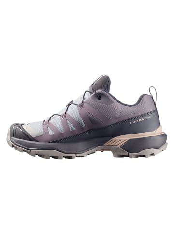 SALOMON Trekkingschuhe "X ULTRA 360" in Grau/ Lila