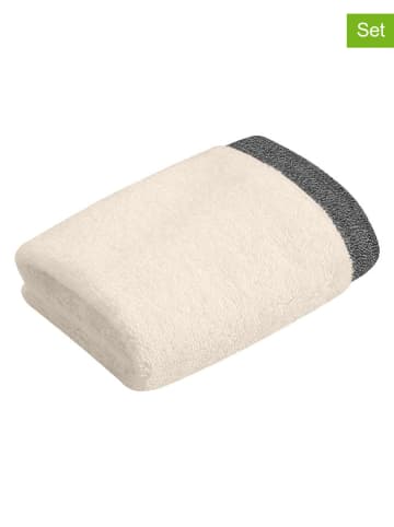 Bugatti 3er-Set: Waschlappen ''Prato'' in Beige - (L)30 x (B)30 cm