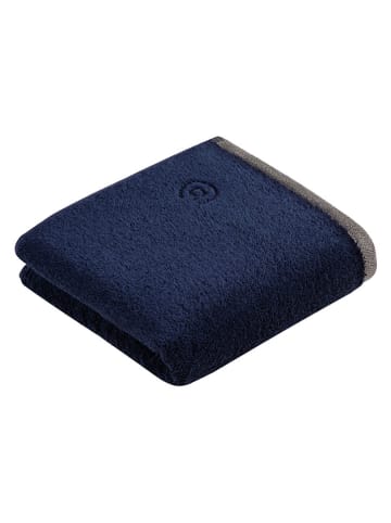 Bugatti Handtuch ''Prato'' in Dunkelblau - (L)100 x (B)50 cm