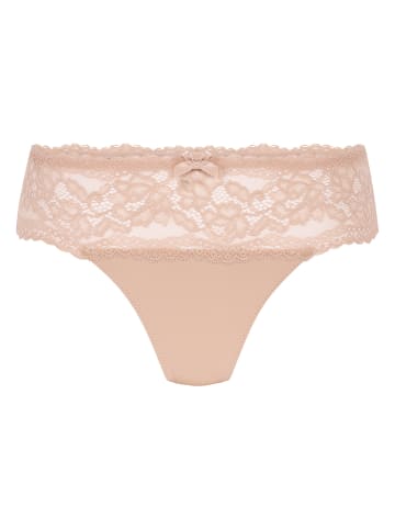 Hunkemöller Stringi w kolorze beżowym