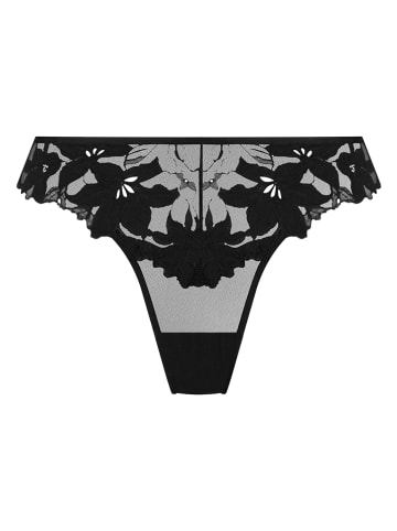 Hunkemöller Stringi w kolorze czarnym