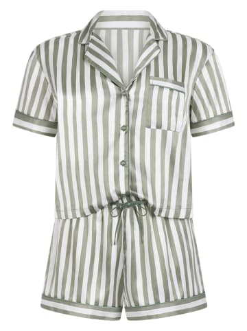 Hunkemöller Pyjama kaki/crème