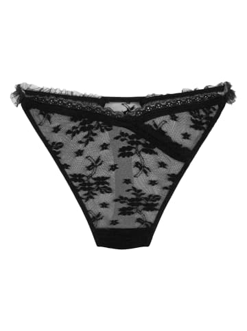 Hunkemöller Stringi w kolorze czarnym