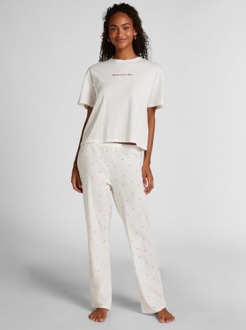 Hunkemöller Pyjama in Weiß