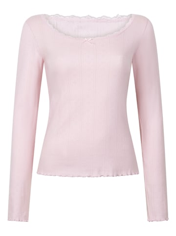 Hunkemöller Koszulka piżamowa w kolorze jasnoróżowym