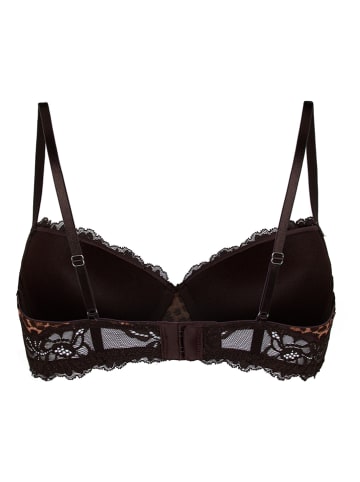 Hunkemöller Voorgevormde beha lichtbruin/zwart