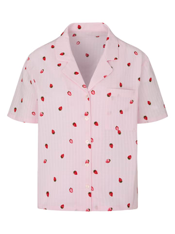 Hunkemöller Pyjama-Oberteil in Rosa