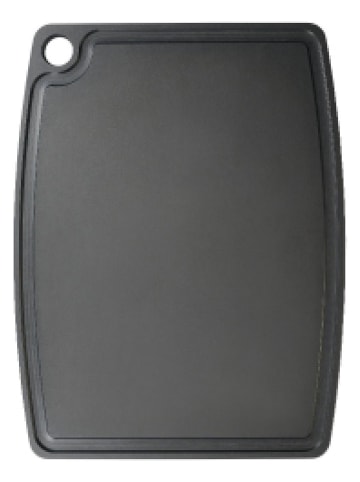 Jade Schneidebrett "Gourmet Professional" in Schwarz - (L)37 x (B)27,5 x (H)0,9 cm