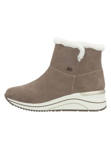 remonte Leder-Stiefeletten in Braun