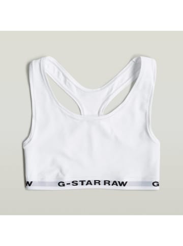 G-Star Top w kolorze białym