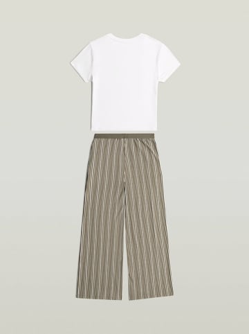 G-Star Pyjama wit/kaki