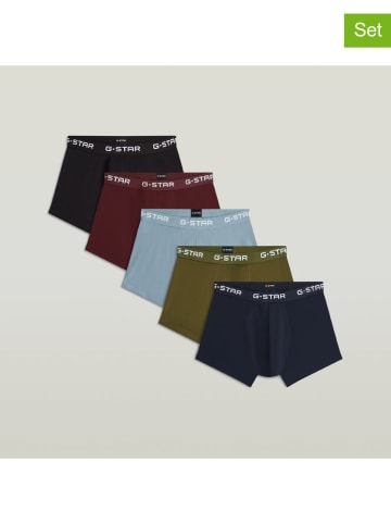 G-Star 5er-Set: Boxershorts in Bunt