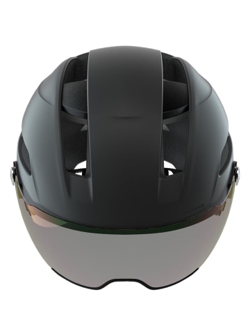 Alpina Kask rowerowy "Soho Visor V" w kolorze czarnym