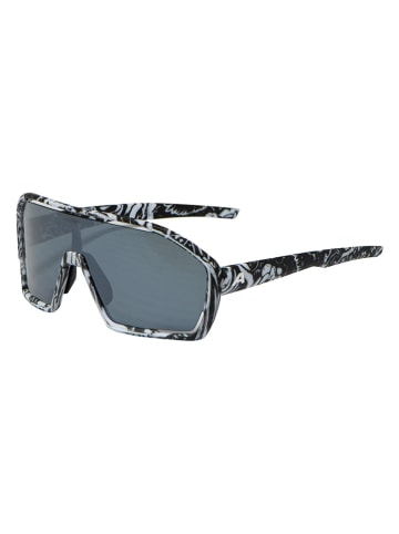 Alpina Okulary sportowe unisex "Bonfire" w kolorze czarno-białym