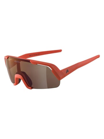Alpina Kinder-Sportbrille "Rocket Youth Q-Lite" in Orange/ Braun