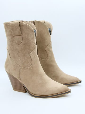 Bellucci Enkellaarzen beige