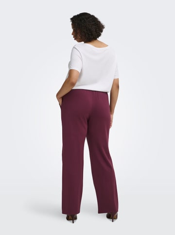 ONLY Carmakoma Broek bordeaux