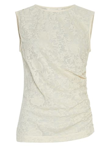 MOSS COPENHAGEN Blusentop in Creme