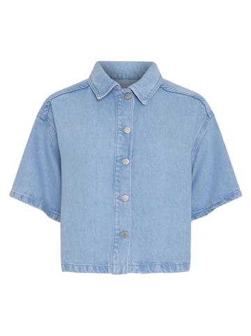 MOSS COPENHAGEN Jeanshemd in Hellblau