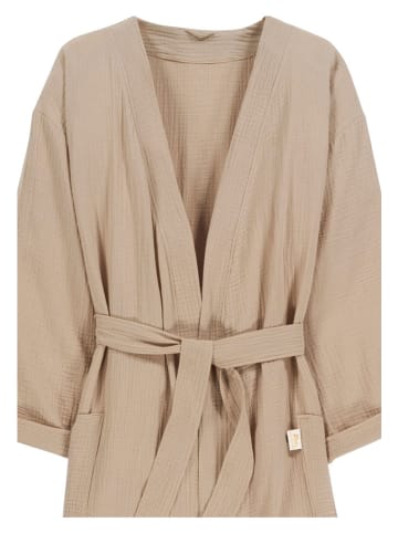 Alvi Morgenmantel in Beige