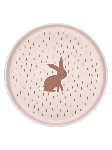 Lässig Teller "Little Forest Rabbit" in Rosa - Ø 18 cm