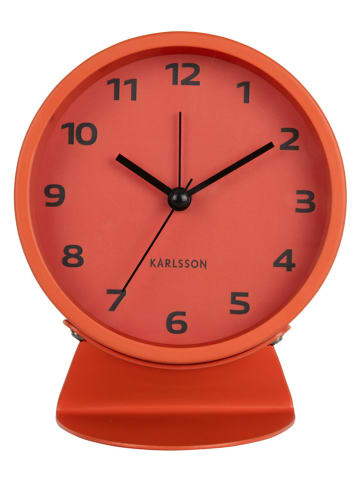 Karlsson Wecker ''Cool Retro'' in Orange - (B)11 x (H)13 x (T)5,5 cm