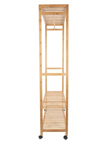 Leitmotiv Stojak w kolorze beżowym na ubrania - 112,5 x 165 x 35 cm