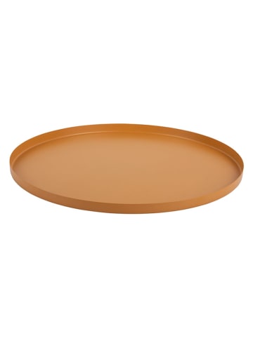Present Time Taca "Servir" w kolorze musztardowym - Ø 35 cm
