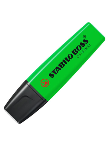 STABILO Textmarker "STABILO Boss" in Grün - 4 Stück