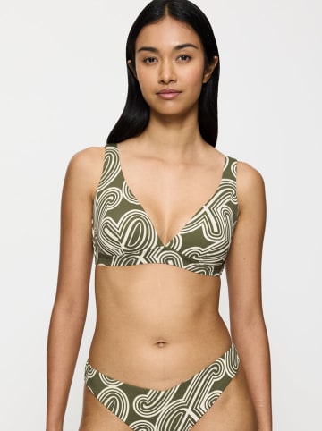 Triumph Bikini-Oberteil "Flex Smart Summer" in Khaki