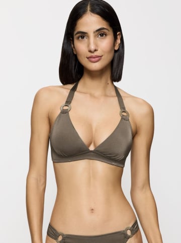 Triumph Biustonosz bikini "Midnight Swim" w kolorze khaki