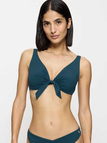 Triumph Bikini-Oberteil "Summer Twist" in Petrol