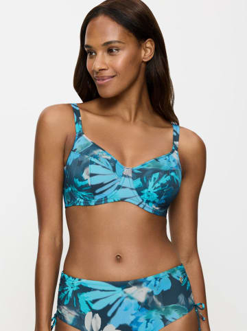 Triumph Bikinitop "Summer Fleur" blauw