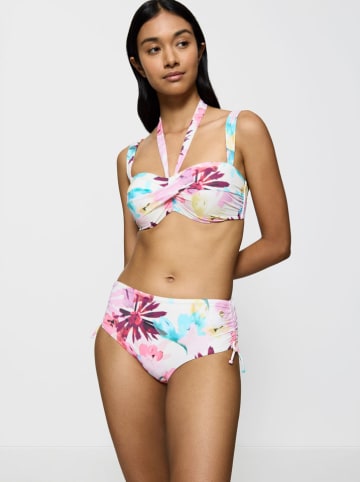 Triumph Figi bikini "Summer Fleur" w kolorze jasnoróżowym ze wzorem