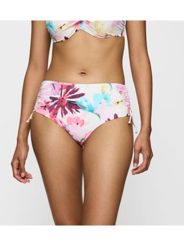 Triumph Figi bikini "Summer Fleur" w kolorze jasnoróżowym ze wzorem