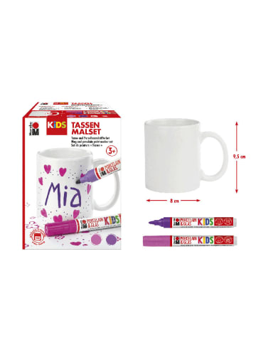 Marabu Kreativset "Tassen-Set Mia" - ab 3 Jahren