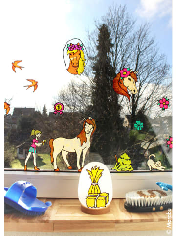 Marabu Window-Color "Ponyhof", 6x 25 ml - ab 3 Jahren
