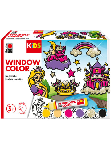 Marabu Window-Color "Prinzessin", 6x 25 ml - ab 3 Jahren